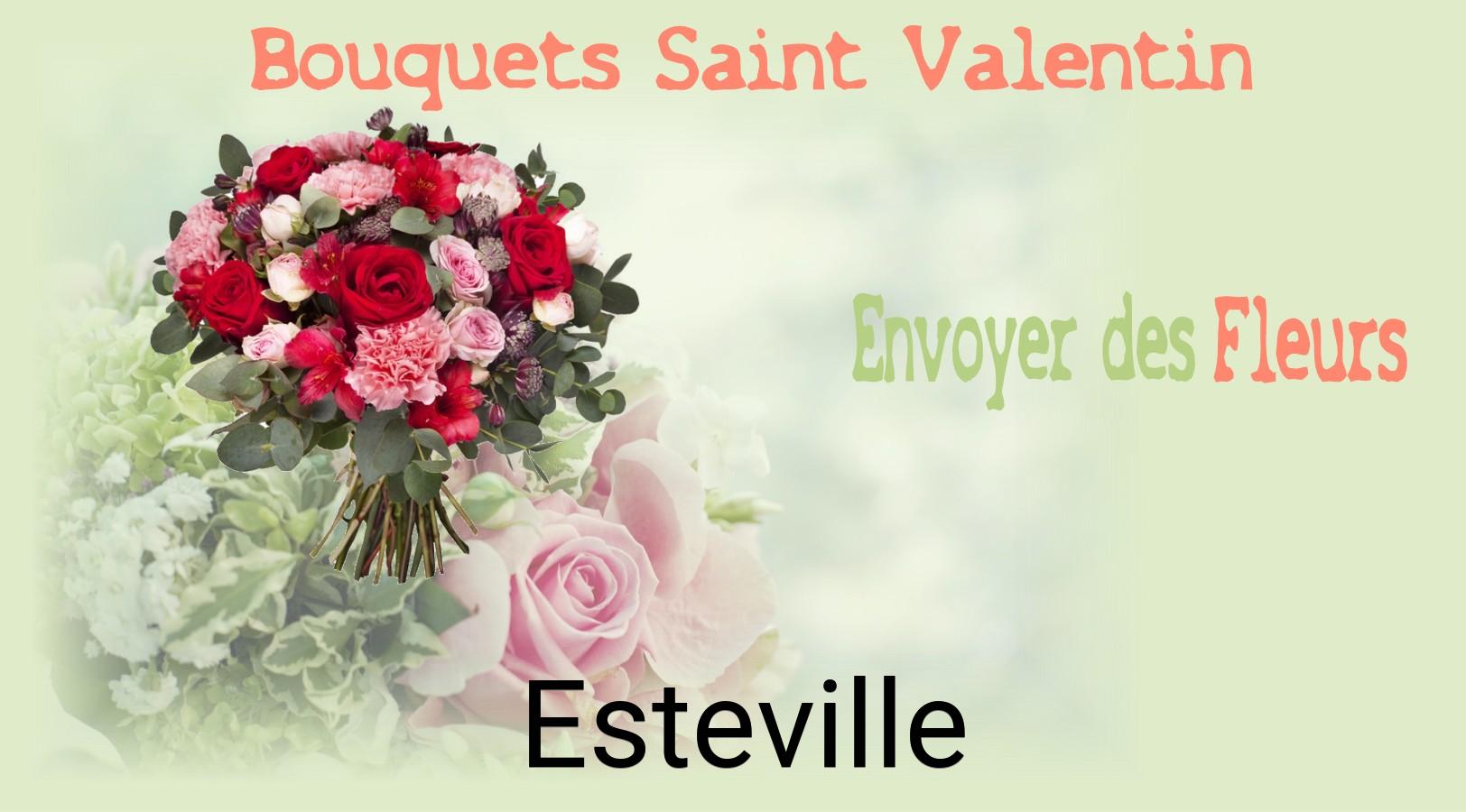 Roses de Saint-Valentin livrées à Esteville